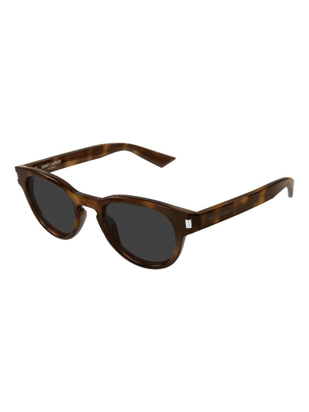 New Saint Laurent Men's Sunglasses Havana Grey Lens Acetate Frame SL 876 003 48